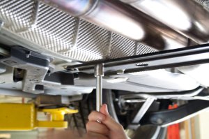 Pontiac G8 Crossmember Reinforcement - UMI Performance - Heavy Duty Tunnel Brace - `08-`09 Pontiac G8 Crossmember Reinforcement - UMI Performance - Heavy Duty Tunnel Brace - `08-`09